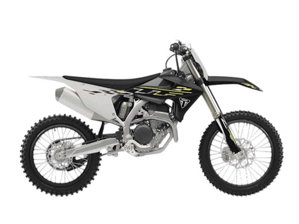 2026 Triumph Tf 250-x Jet Black/pure White