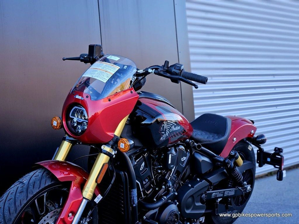 2026 Indian Motorcycle 101 Scout® Sunset Red Metallic