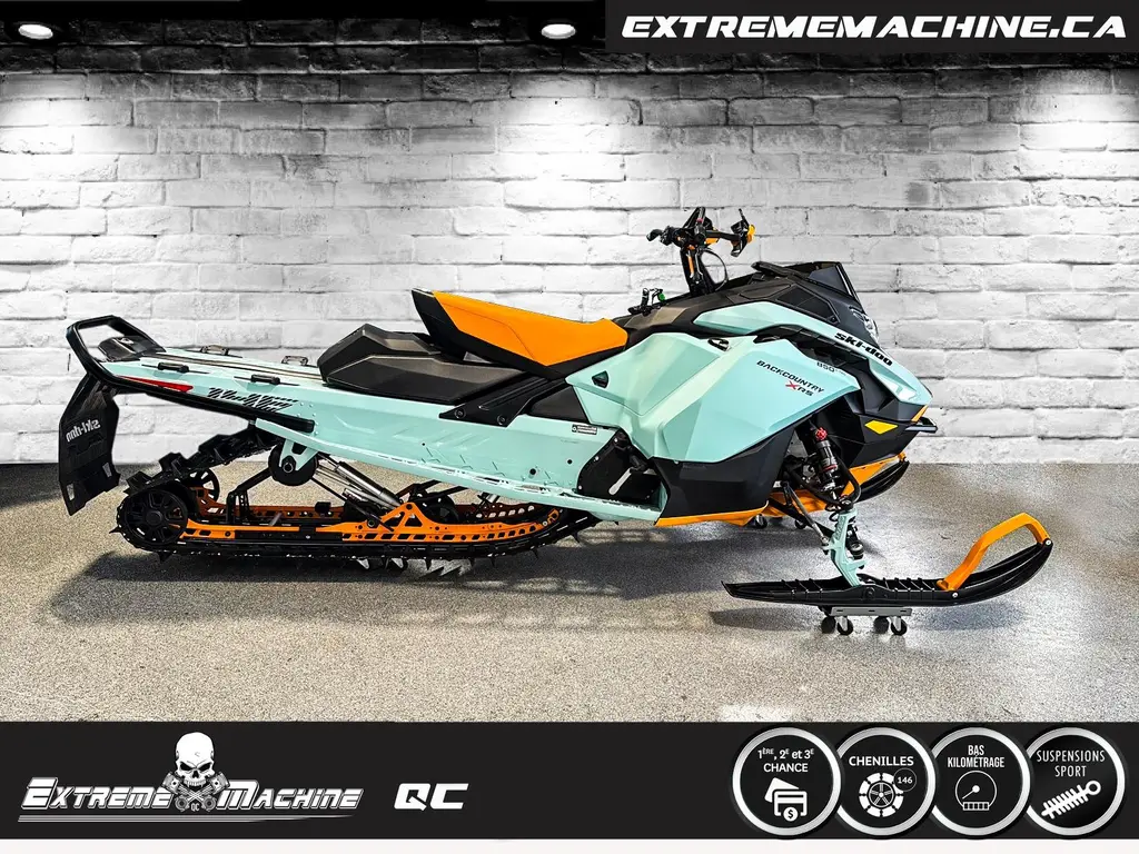 SKIDOO BACKCOUNTRY XRS 146'' 850 2024 - IMPECCABLE!!!