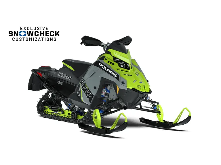 2025 Polaris Patriot 9R INDY XCR 136 // Storm Gray/Neon 