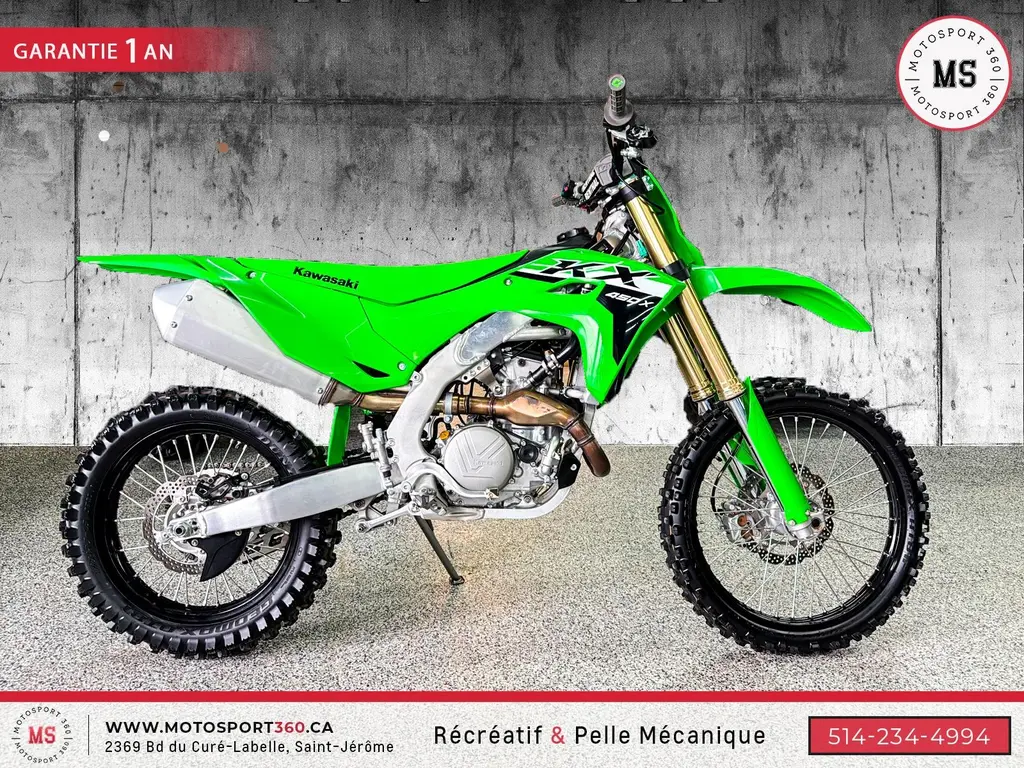 2024 Kawasaki KX450 X 3H SEULEMENT ! ÉTAT NEUF !