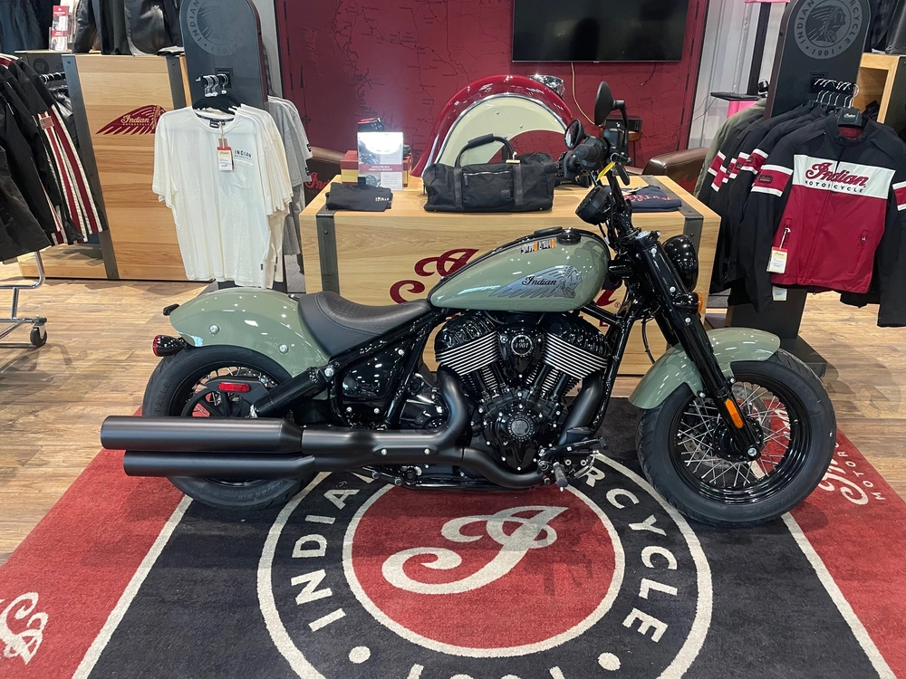 2026 Indian Motorcycle Chief Bobber Dark Horse - Moss Green alt
