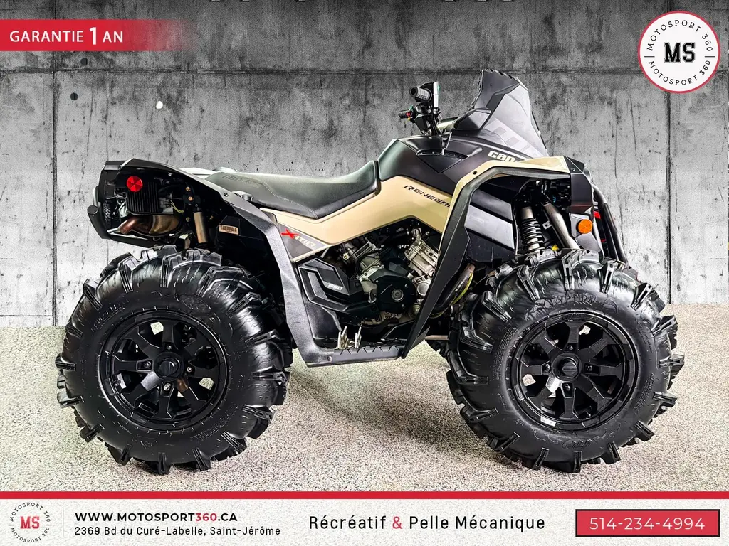 2022 Can-Am RENEGADE XMR 650 DPS - SEULEMENT 1207KM - IMPECCABLE !