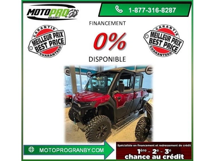 Cfmoto Uforce U10 Xl Pro Highland U10 Prohighland Xl 6 Passagers 2026 alt