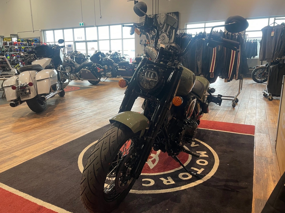 2026 Indian Motorcycle Chief Bobber Dark Horse - Moss Green alt