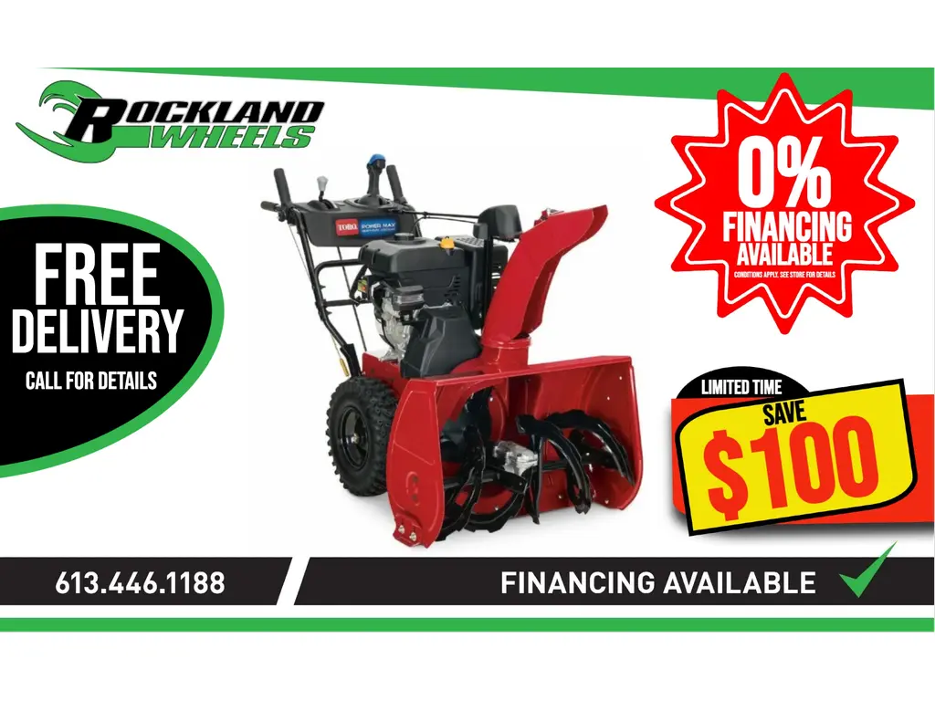 2025 Toro 32IN (81 CM) POWER MAX HD 1232 OHXE TWO-STAGE GAS (38842)