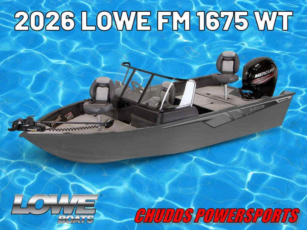 2026 Lowe Boats Fishing Machine Walk Thru Fm 1675 Wt alt