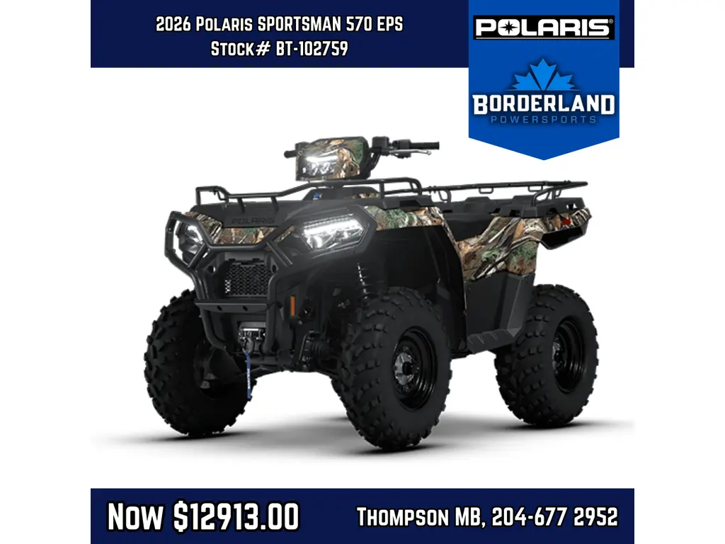 2026 Polaris SPORTSMAN 570 EPS  PPC 