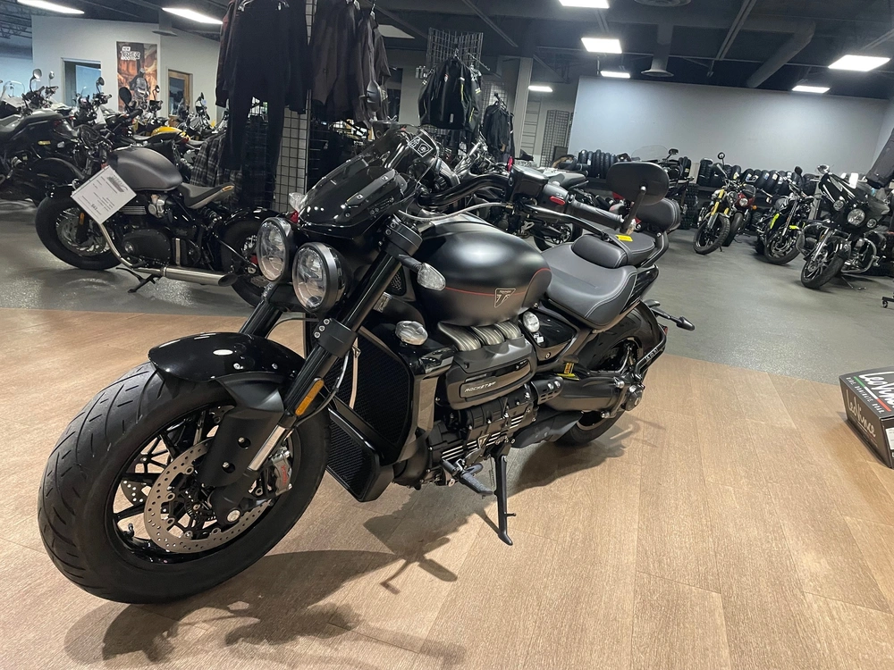 2026 Triumph Rocket 3 Gt Storm - Matt Saph Black/satin Granite alt