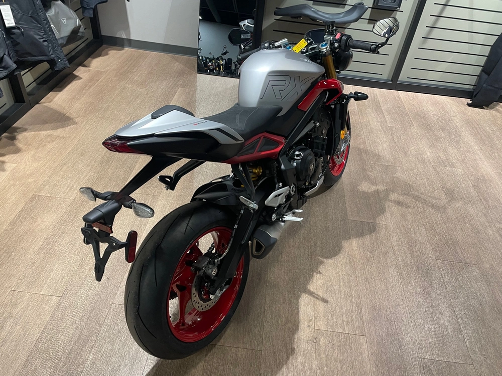 2026 Triumph Street Triple 765 Rx - Matt Alum Silver alt