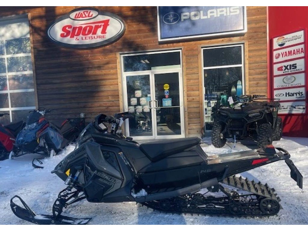 2025 Polaris 650 Switchback Assault 146 Storm Gray / Indy Red alt