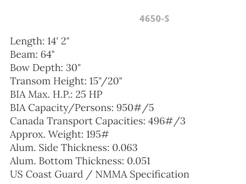 Mirrocraft Deep Fisherman 14' (20'' Transom) 2024 alt