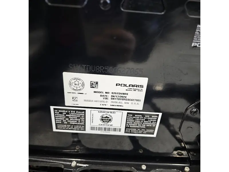 2025 Polaris 850 INDY VR1 137