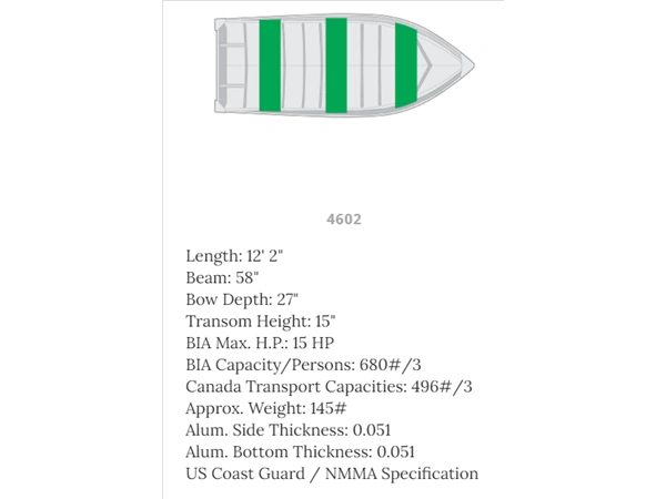 Mirrocraft Resorter 12' (15'' Transom) 2024 alt