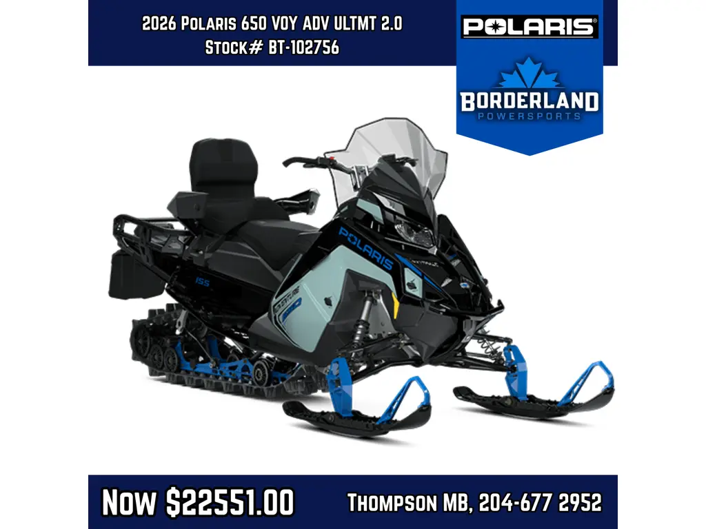 2026 Polaris SNO-26 650 VOY ADV ULTMT 2.0 