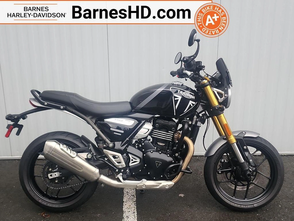 2024 Triumph Speed 400 Phantom Black / Storm Grey alt