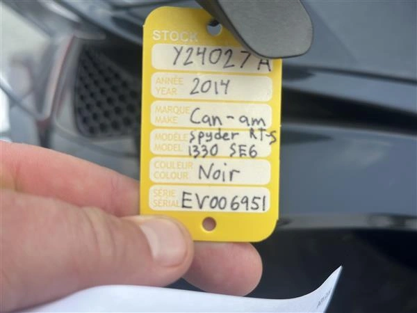 Can-am Spyder Rt-s 1330 Se6 2014 alt