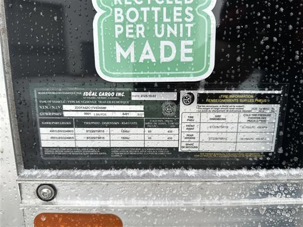 2026 Ideal Cargo Idev8520ta3 alt