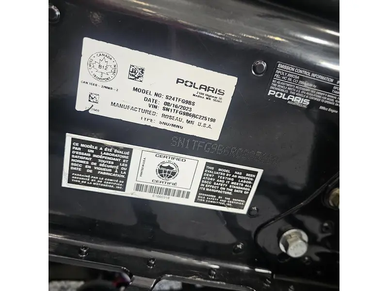 2024 Polaris PATRIOT 9R RMK KHAOS SLASH 155
