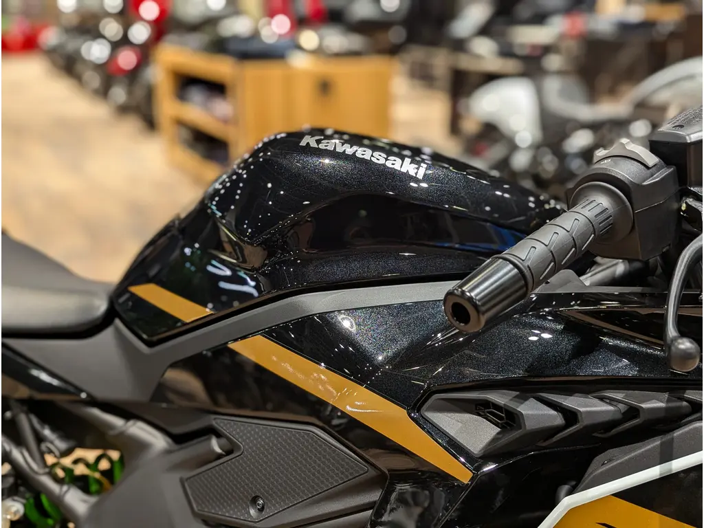 New 2026 Kawasaki Ninja ZX-4RR // Pearl Robotic White/Metallic