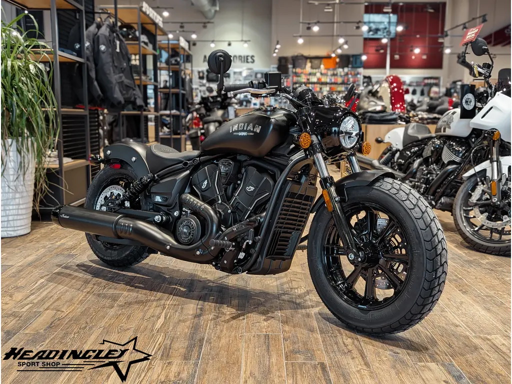 2026 Indian Motorcycle Scout Bobber Limited +Tech // Black Smoke 