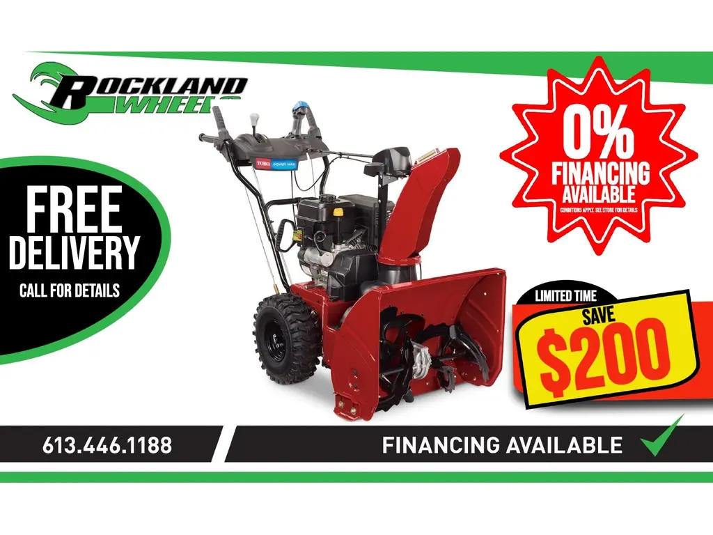 2025 Toro 24 in. (61 cm) Power Max® 824 OE Gas Snow Blower (37798)