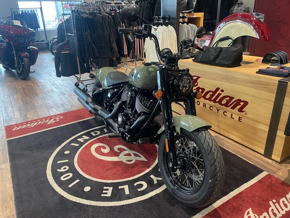 2026 Indian Motorcycle Chief Bobber Dark Horse - Moss Green alt