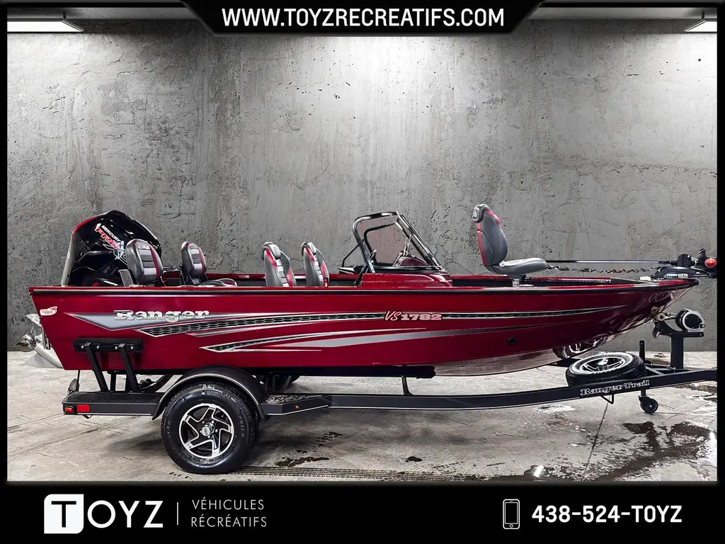 Ranger Boats/Wood Mfg BOATS 1782 2022 - 115 HP MERCURY PRO XS ( 99 HEURES )