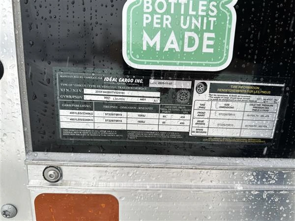 2026 Ideal Cargo Idev716ta3 alt