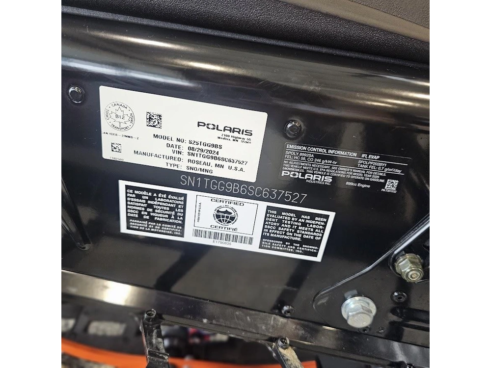 2025 Polaris Patriot 9r Rmk Khaos 165 alt