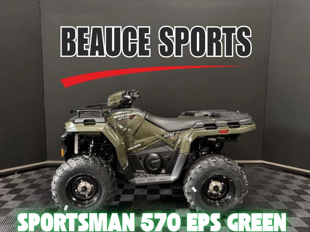 Polaris Sportsman 570 Eps Sage Green | 🌍 Concurrents : Outlander / Grizzly / Cforce 🌍 | 2026 alt