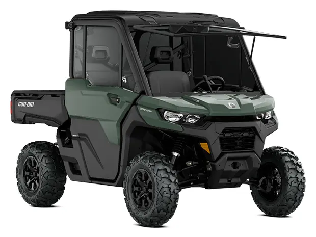 2026 Can-Am Defender DPS CAB HVAC HD10 thumbnail 2