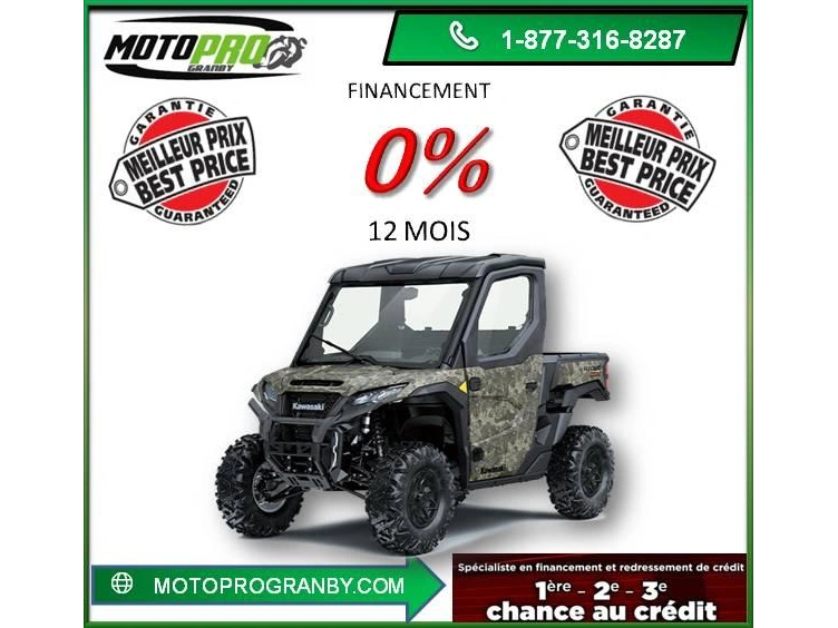 2026 Kawasaki Ridge Hvac Ridge 4 Cylindres 1000cc alt