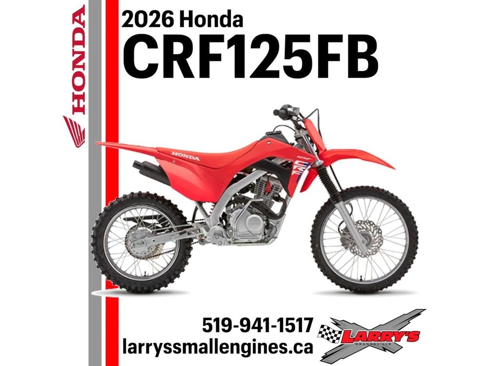2026 Honda Crf125fb Big Wheel alt