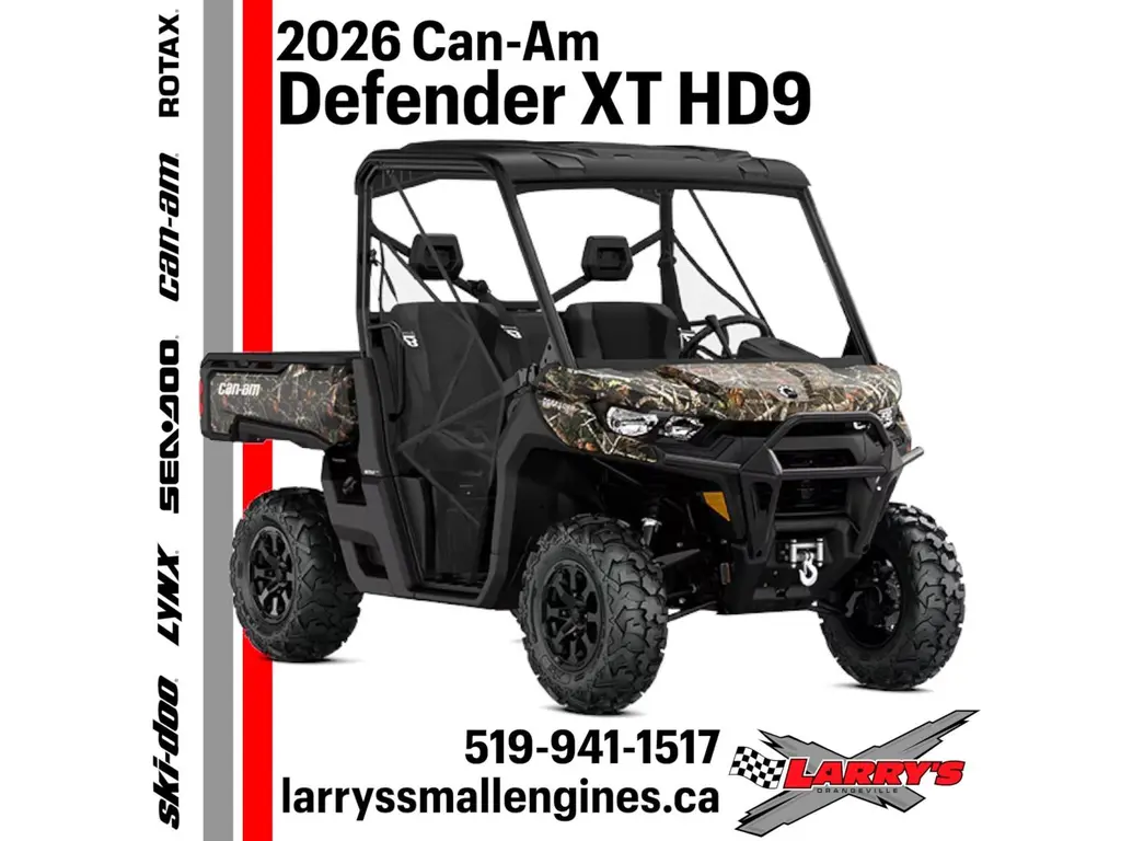 2026 Can-am Defender Xt Hd9 8fte alt