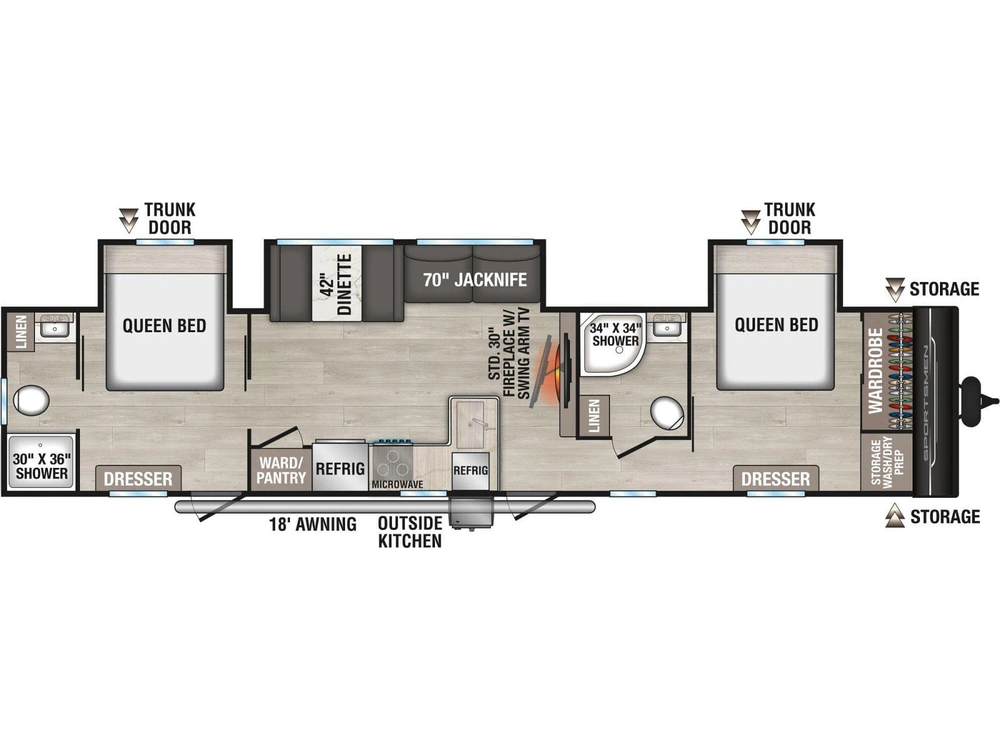 Kz-rv Sportsmen Se 383dbkse 2026 alt