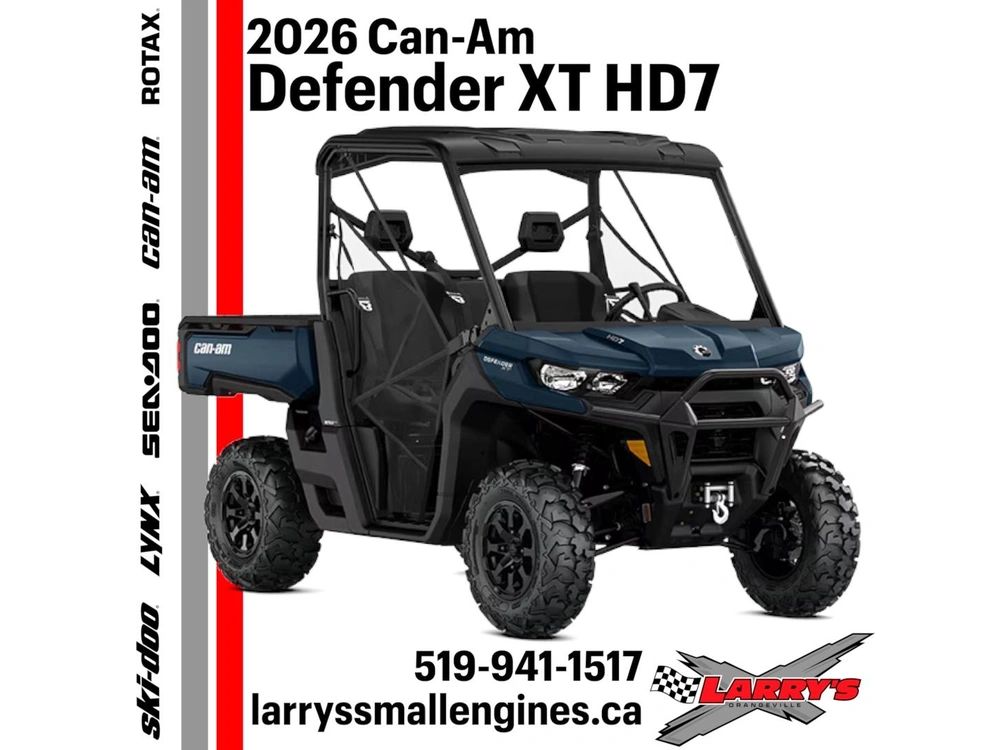 2026 Can-am Defender Xt Hd7 7ete alt
