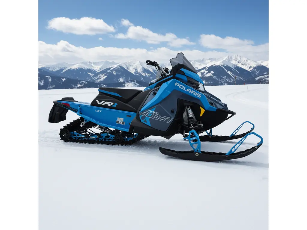 2024 Polaris Patriot Boost Indy VR1 137 Zenith Blue