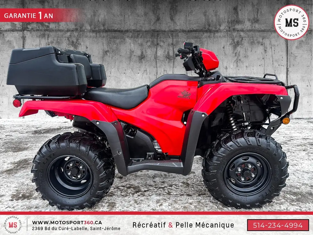 2019 Honda FOREMAN TRX 500 MANUELLE - BAS MILAGE !