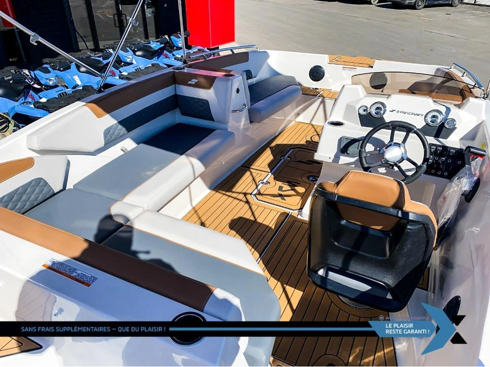 Starcraft Svx 171 Ob 90hp Deck Boat Bateau Ponté 2026 alt
