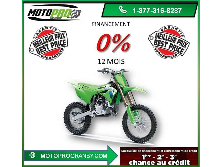 2026 Kawasaki Kx112 Nouveau Modele Kx112 2 Temps 2 Strokes alt