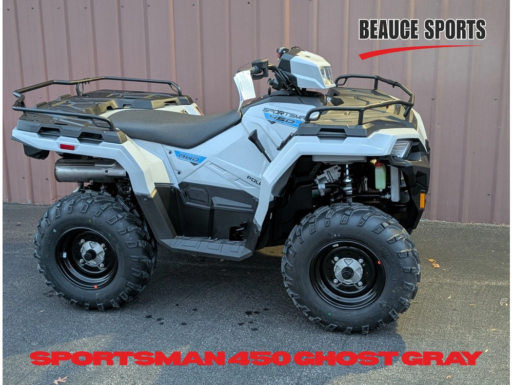 Polaris Sportsman 450 H.o. Ghost Gray | 🌍 Concurrents : Outlander 450 / Trx420 / Cforce 400 🌍 | 2026 alt
