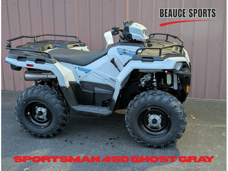 2026 Polaris SPORTSMAN 450 H.O. GHOST GRAY | 🌍 Concurrents : Outlander 450 / TRX420 / CForce 400 🌍 |