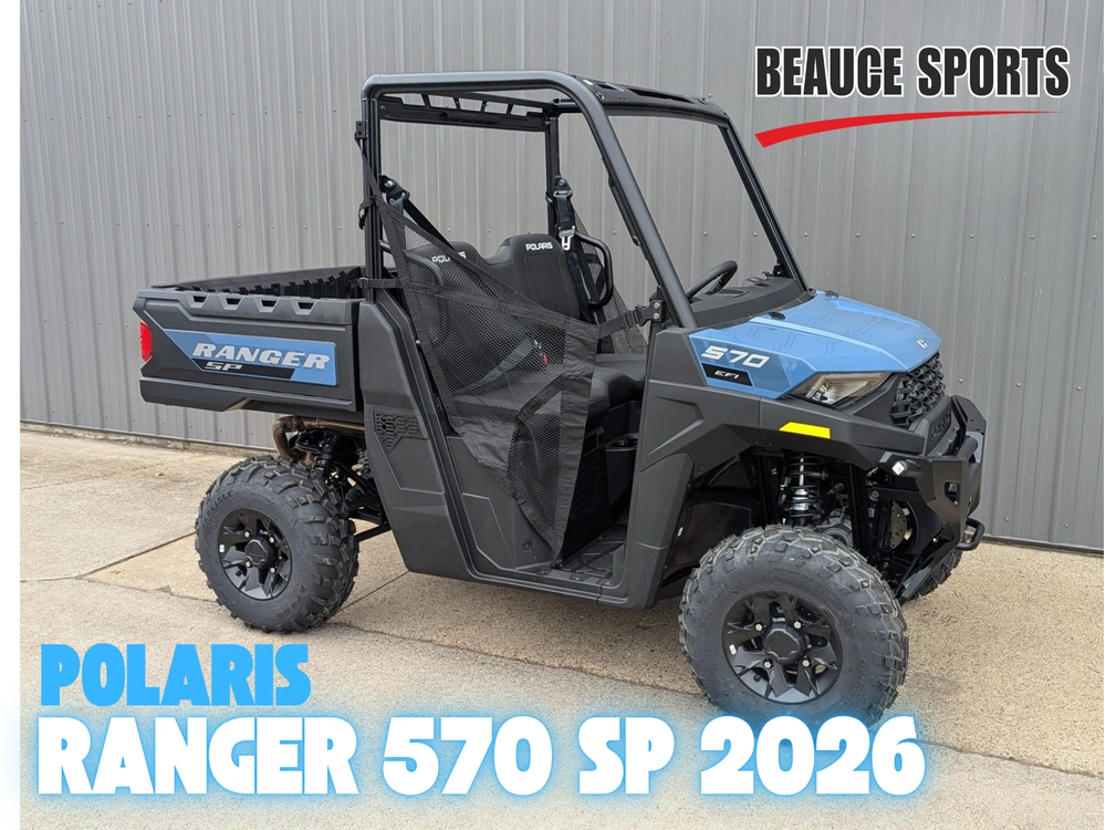 2026 Polaris Ranger Sp 570 Premium Zenith Blue | 🌍 Concurrents : Defender / Ranger 500 / Uforce 🌍 | alt