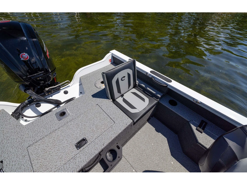 2026 Crestliner 1750 Fish Hawk Wt Jumpseat Black alt