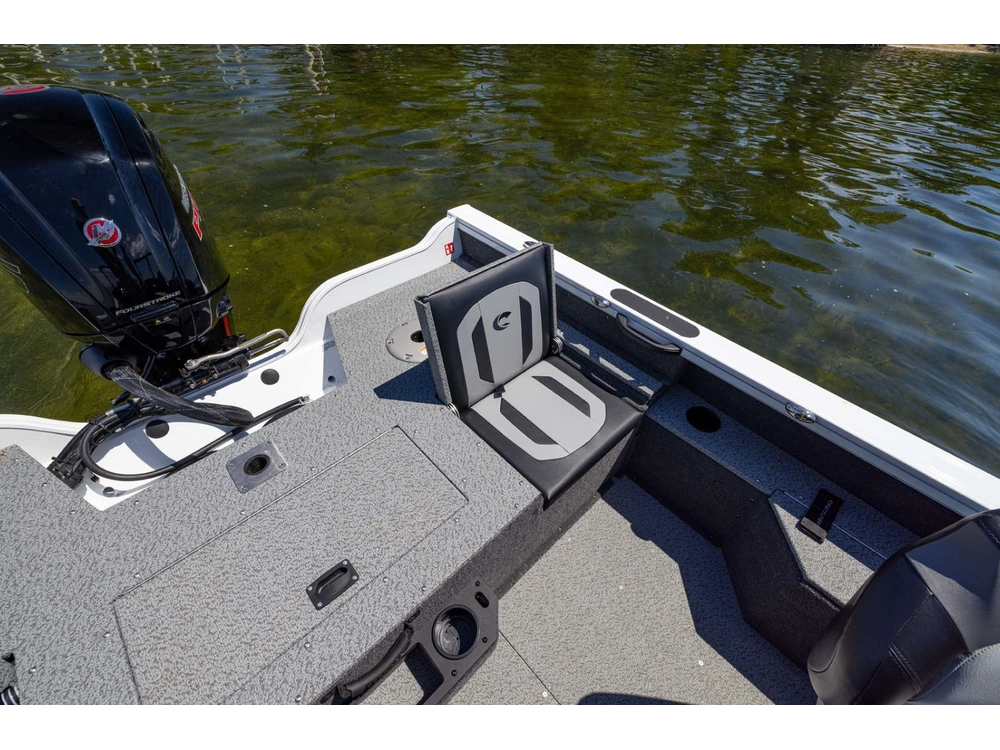 2026 Crestliner 1750 Fish Hawk Wt Jumpseat Black alt