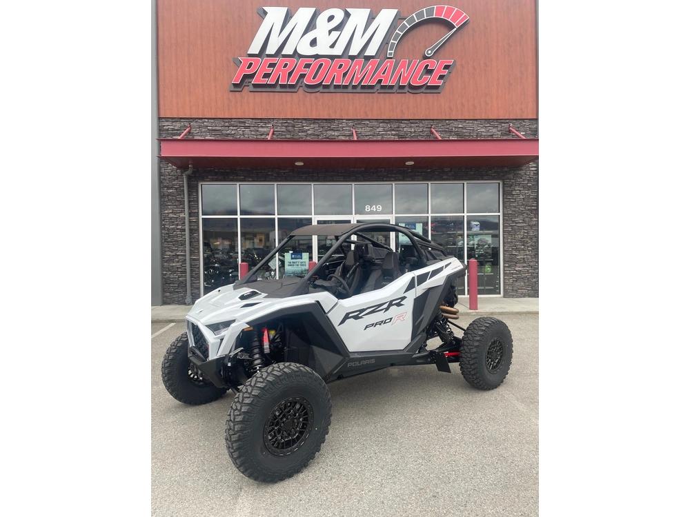 2026 Polaris Rzr Pro R Ultimate - Ghost White Metallic alt