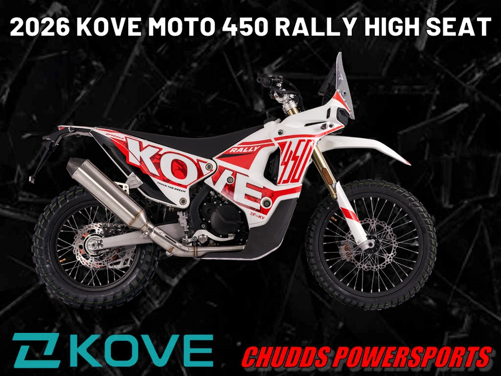 2026 Kove Moto 450 Rally High Seat alt