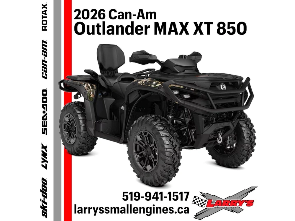 2026 Can-am Outlander Max Xt 850 4stc alt