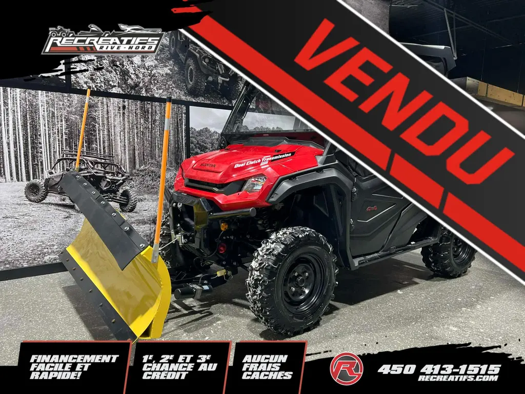 Honda PIONEER 1000-3 EPS CAB 2025 - **CABINE CHAUFFÉE+PELLE DENALI!!**